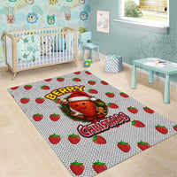 Berry ChristmasYall Christmas Area Rug Xmas Holiday Patterns - Wonder Print Shop