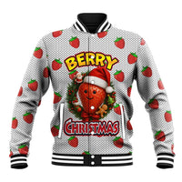 Berry ChristmasYall Christmas Baseball Jacket Xmas Holiday Patterns - Wonder Print Shop