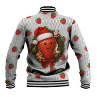 Berry ChristmasYall Christmas Baseball Jacket Xmas Holiday Patterns - Wonder Print Shop