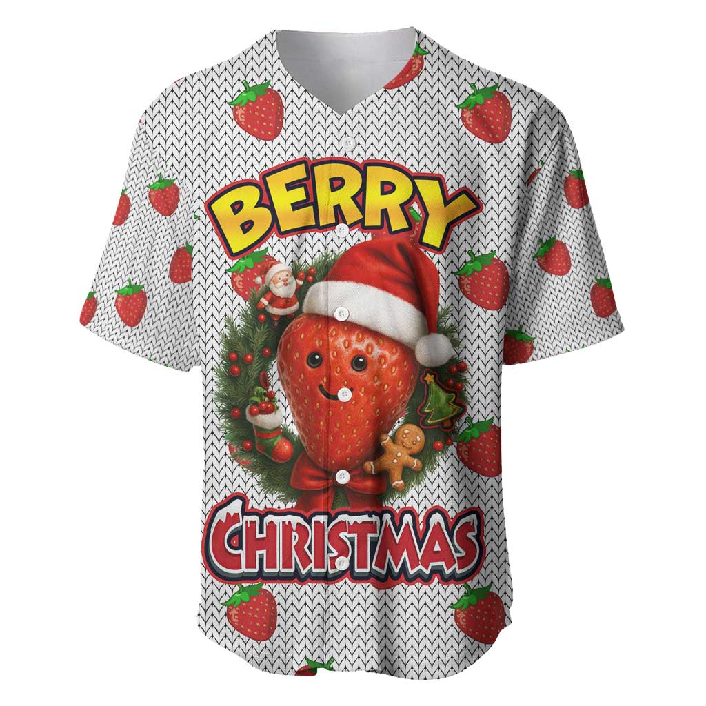 Berry ChristmasYall Christmas Baseball Jersey Xmas Holiday Patterns - Wonder Print Shop