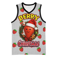 Berry ChristmasYall Christmas Basketball Jersey Xmas Holiday Patterns - Wonder Print Shop