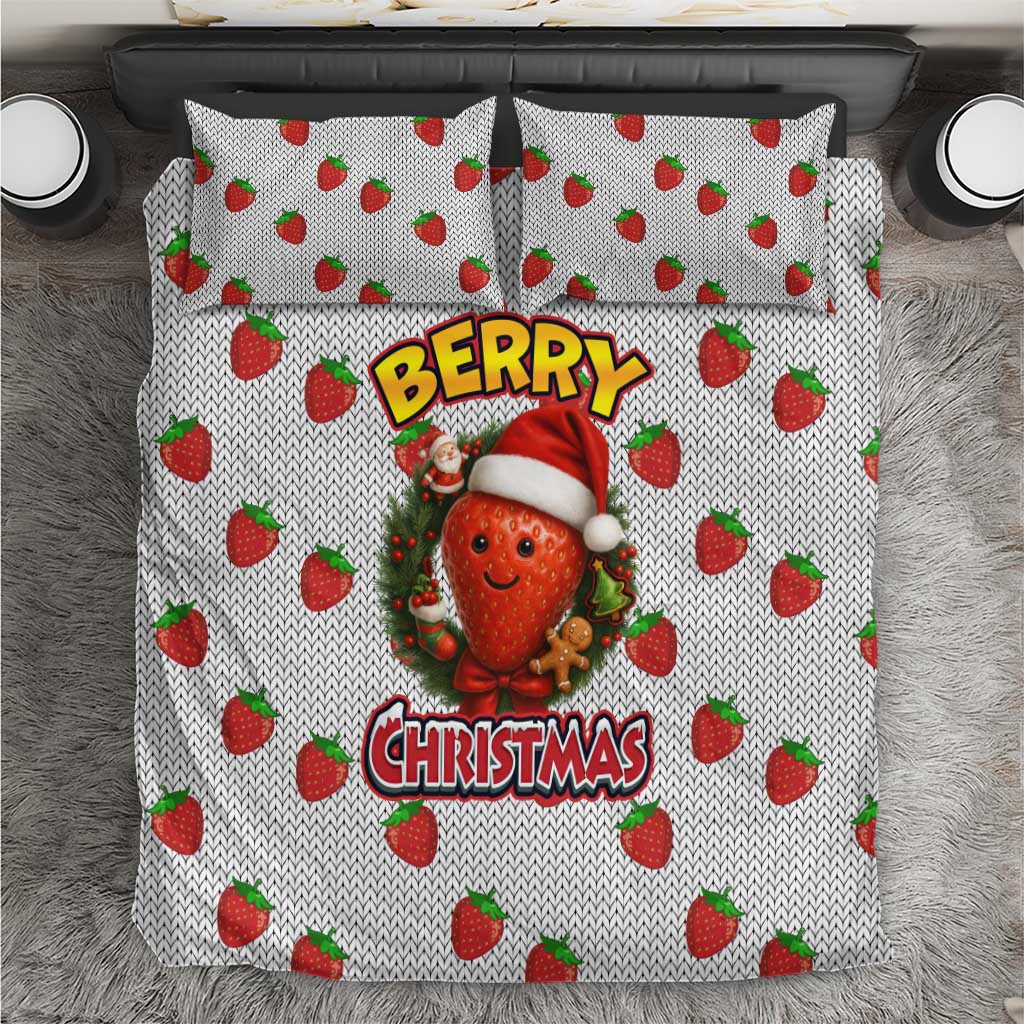 Berry ChristmasYall Christmas Bedding Set Xmas Holiday Patterns - Wonder Print Shop