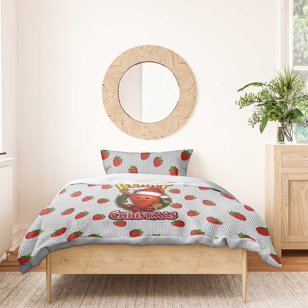 Berry ChristmasYall Christmas Bedding Set Xmas Holiday Patterns - Wonder Print Shop
