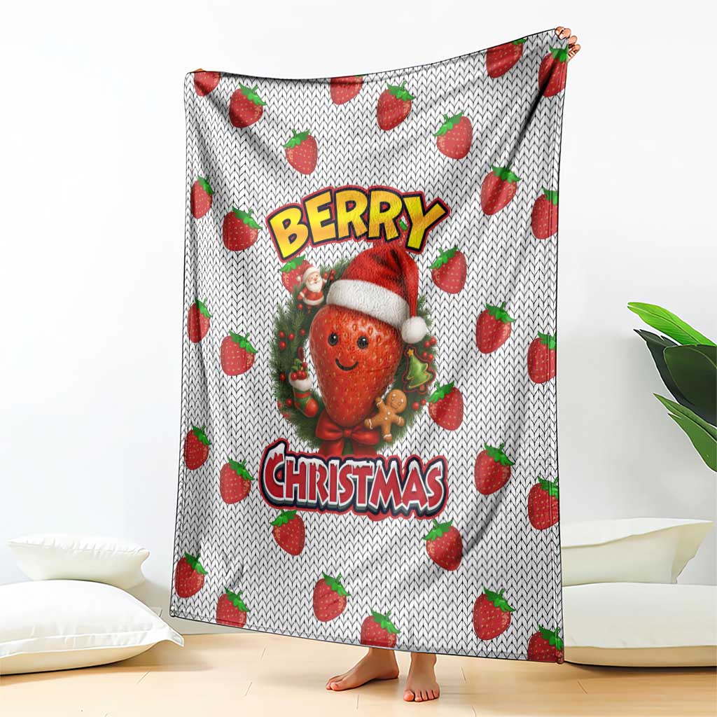 Berry ChristmasYall Christmas Blanket Xmas Holiday Patterns - Wonder Print Shop