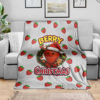 Berry ChristmasYall Christmas Blanket Xmas Holiday Patterns - Wonder Print Shop