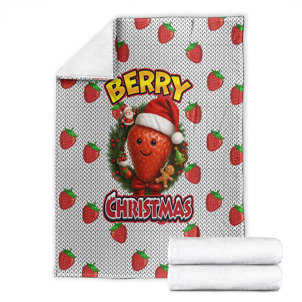 Berry ChristmasYall Christmas Blanket Xmas Holiday Patterns - Wonder Print Shop