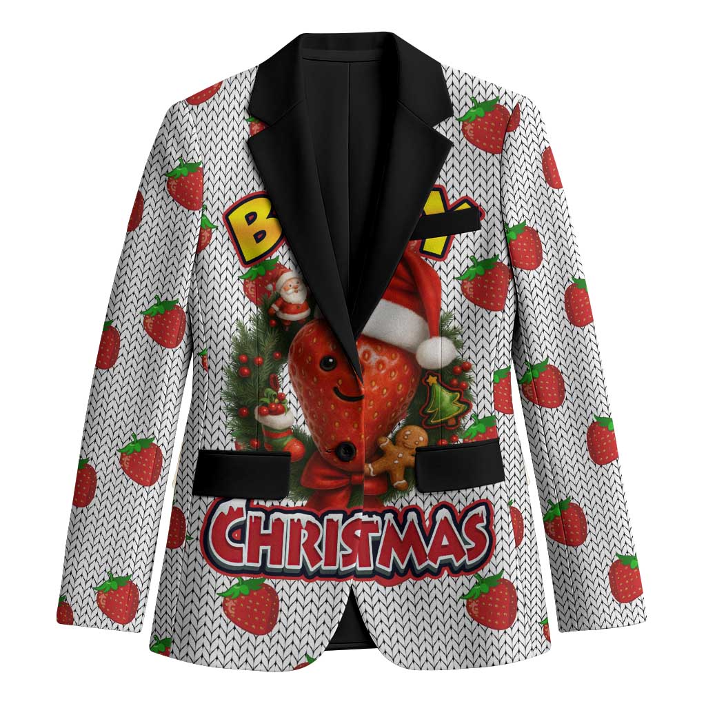 Berry ChristmasYall Christmas Blazer Xmas Holiday Patterns - Wonder Print Shop