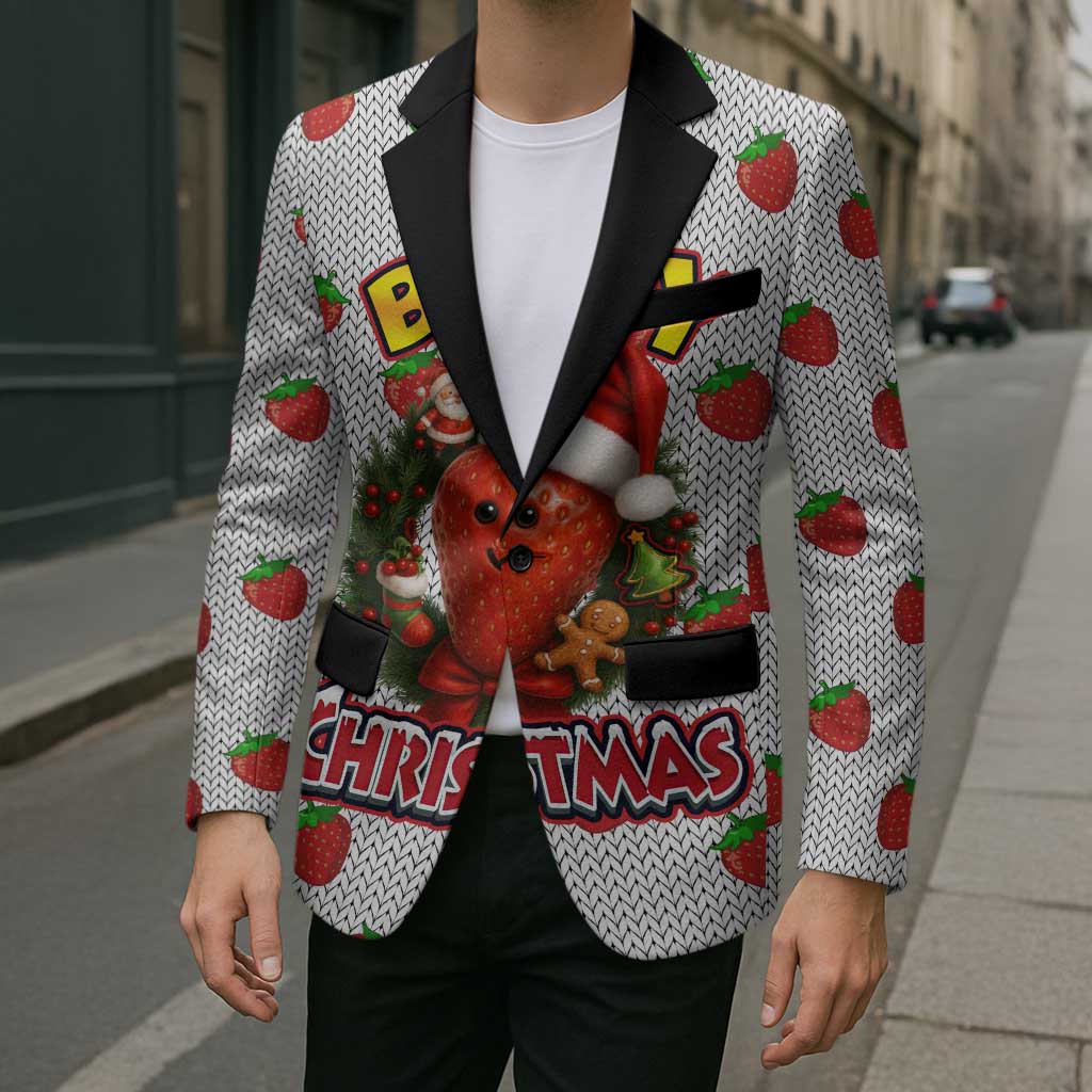 Berry ChristmasYall Christmas Blazer Xmas Holiday Patterns - Wonder Print Shop