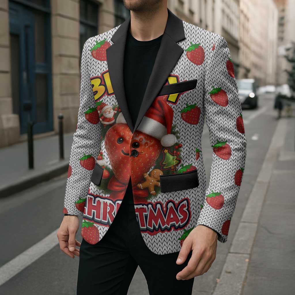 Berry ChristmasYall Christmas Blazer Xmas Holiday Patterns - Wonder Print Shop