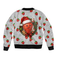 Berry ChristmasYall Christmas Bomber Jacket Xmas Holiday Patterns - Wonder Print Shop