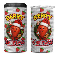 Berry ChristmasYall Christmas 4 in 1 Can Cooler Tumbler Xmas Holiday Patterns - Wonder Print Shop