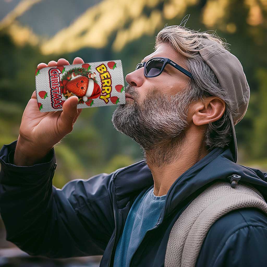 Berry ChristmasYall Christmas 4 in 1 Can Cooler Tumbler Xmas Holiday Patterns - Wonder Print Shop