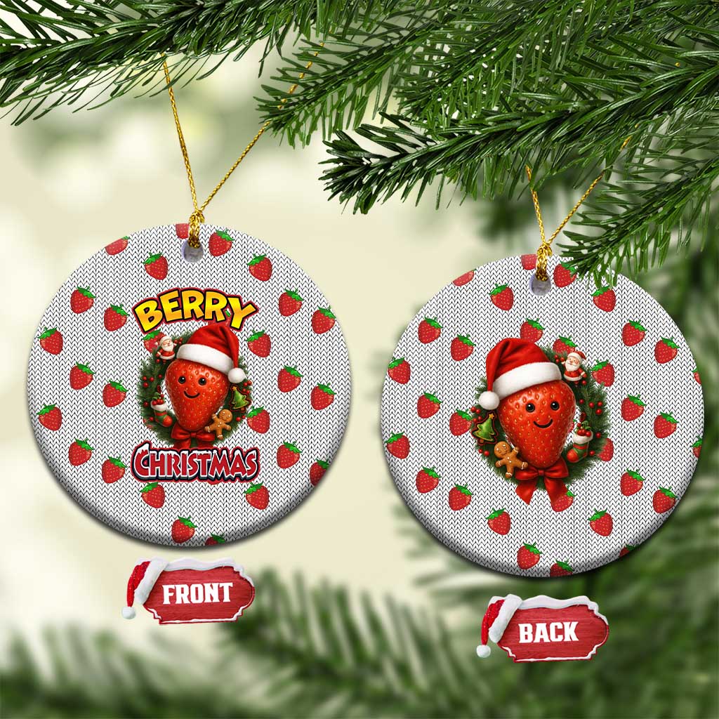 Berry ChristmasYall Christmas Ceramic Ornament Xmas Holiday Patterns - Wonder Print Shop