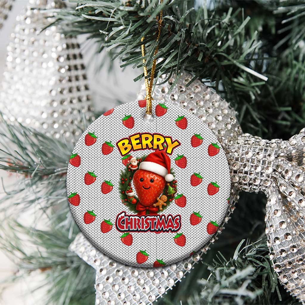 Berry ChristmasYall Christmas Ceramic Ornament Xmas Holiday Patterns - Wonder Print Shop