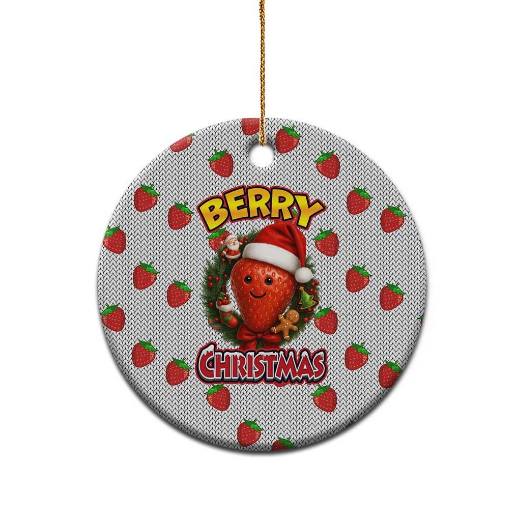 Berry ChristmasYall Christmas Ceramic Ornament Xmas Holiday Patterns - Wonder Print Shop