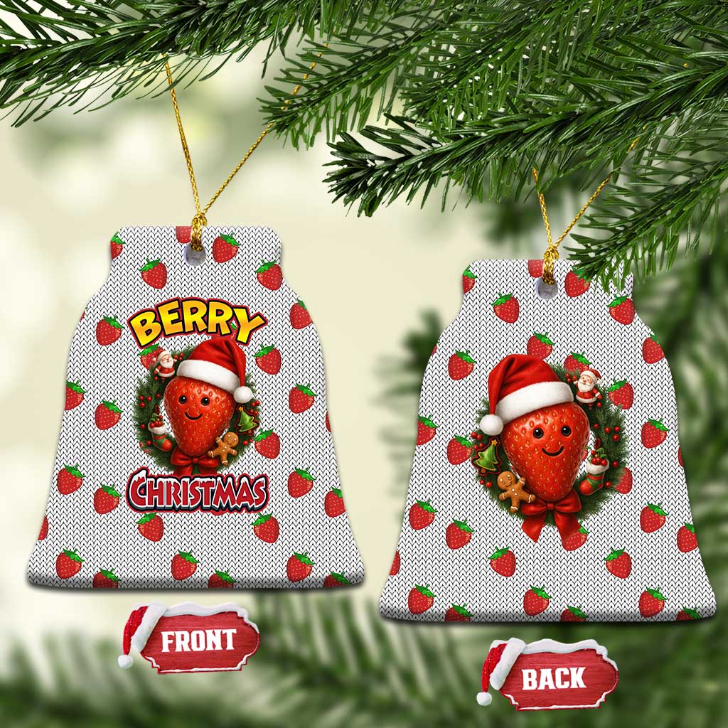 Berry ChristmasYall Christmas Ceramic Ornament Xmas Holiday Patterns - Wonder Print Shop