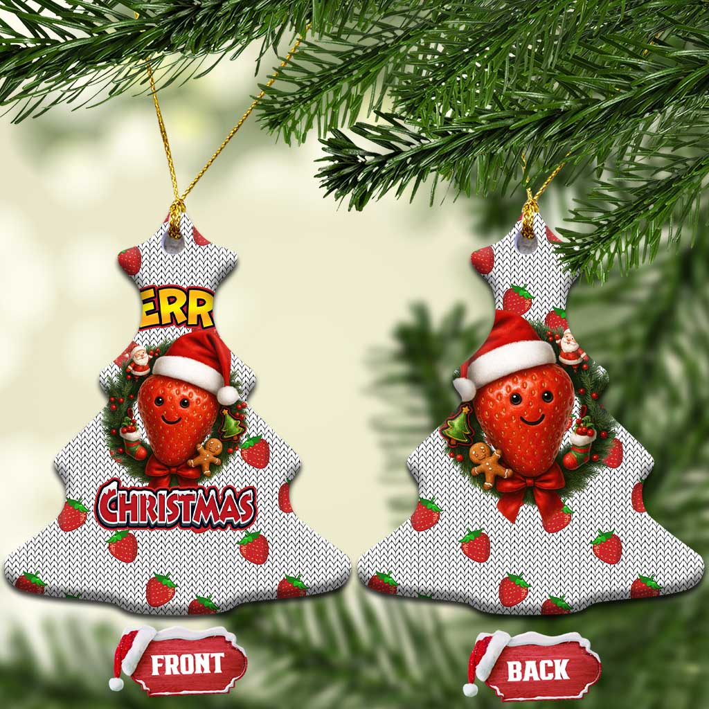 Berry ChristmasYall Christmas Ceramic Ornament Xmas Holiday Patterns - Wonder Print Shop
