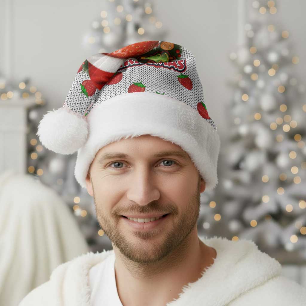 Berry ChristmasYall Christmas Santa Hat Xmas Holiday Patterns - Wonder Print Shop