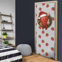 Berry ChristmasYall Christmas Door Cover Xmas Holiday Patterns - Wonder Print Shop
