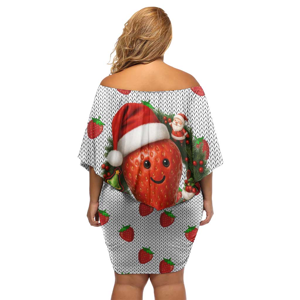 Berry ChristmasYall Christmas Family Matching Off Shoulder Short Dress and Hawaiian Shirt Xmas Holiday Patterns - Wonder Print Shop