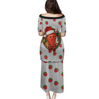 Berry ChristmasYall Christmas Family Matching Puletasi and Hawaiian Shirt Xmas Holiday Patterns - Wonder Print Shop