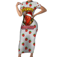 Berry ChristmasYall Christmas Family Matching Short Sleeve Bodycon Dress and Hawaiian Shirt Xmas Holiday Patterns - Wonder Print Shop