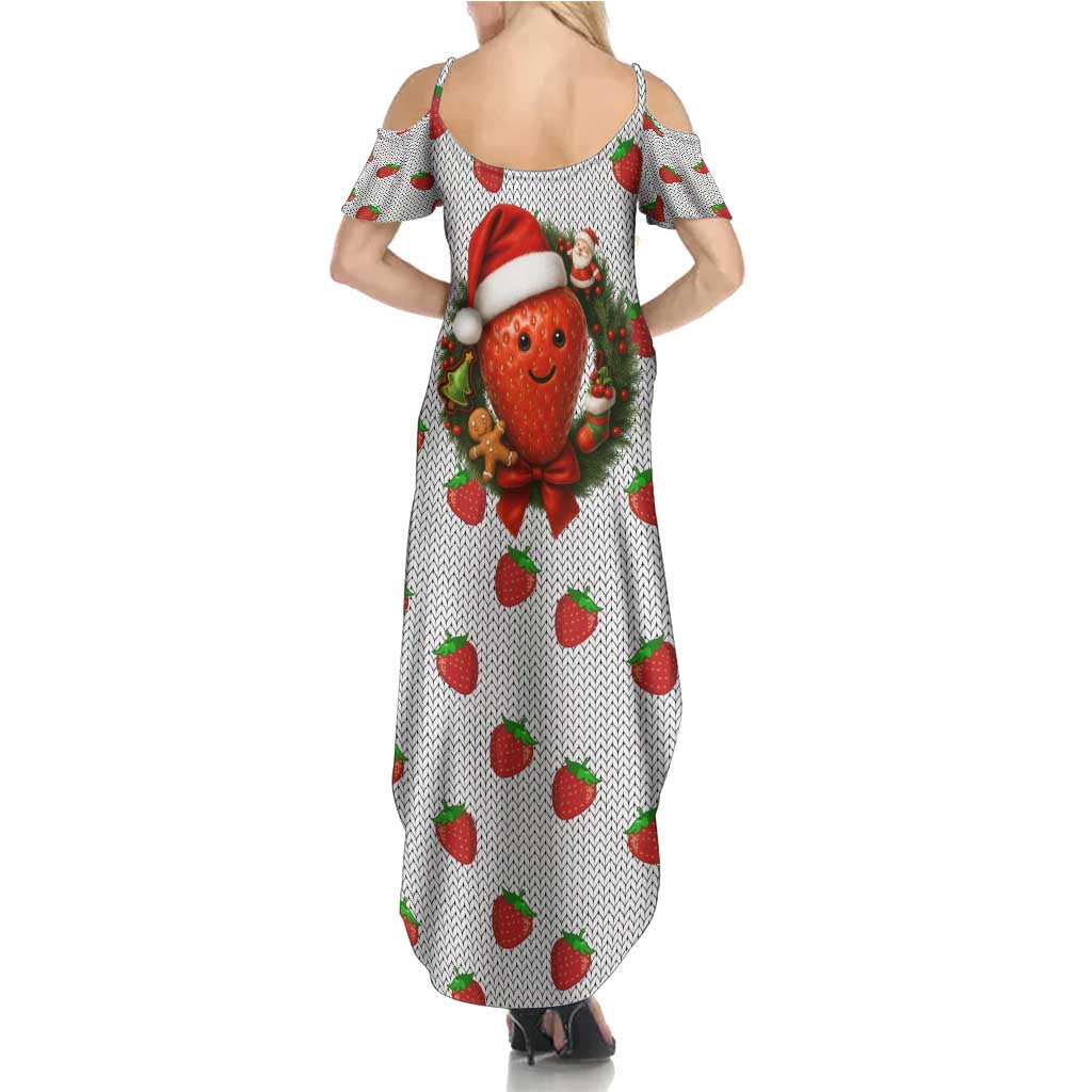 Berry ChristmasYall Christmas Family Matching Summer Maxi Dress and Hawaiian Shirt Xmas Holiday Patterns - Wonder Print Shop