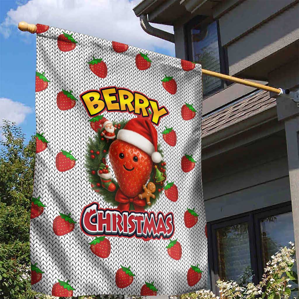 Berry ChristmasYall Christmas Garden Flag Xmas Holiday Patterns - Wonder Print Shop
