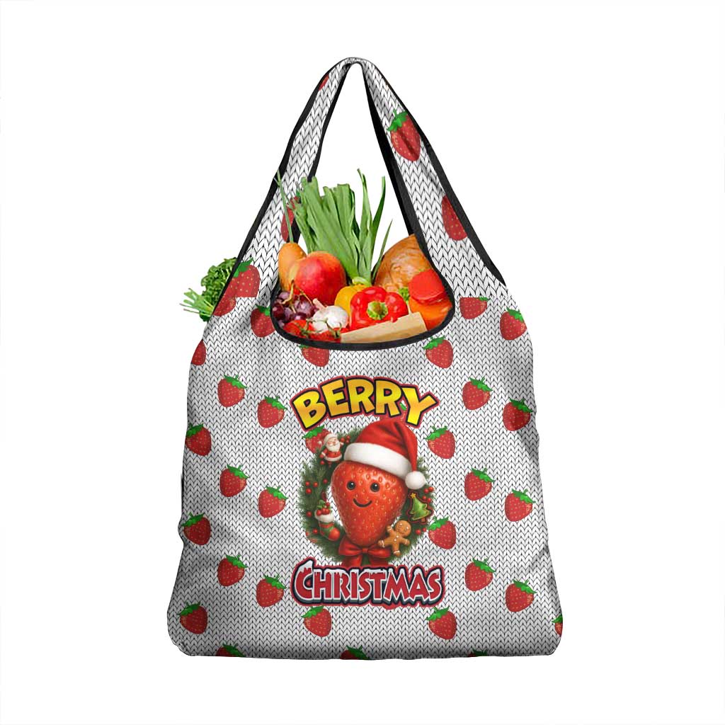 Berry ChristmasYall Christmas Grocery Bag Xmas Holiday Patterns - Wonder Print Shop