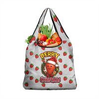Berry ChristmasYall Christmas Grocery Bag Xmas Holiday Patterns - Wonder Print Shop