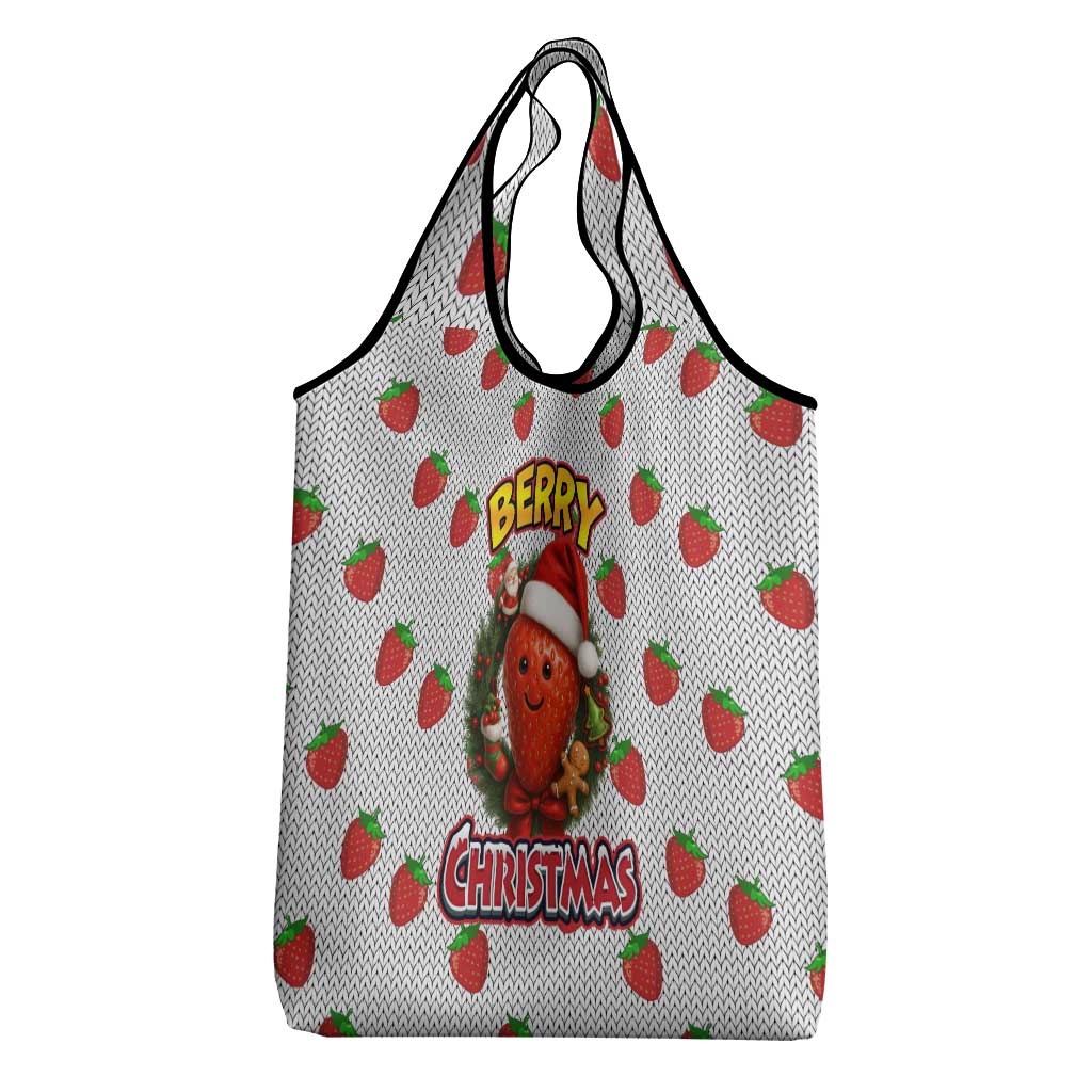 Berry ChristmasYall Christmas Grocery Bag Xmas Holiday Patterns - Wonder Print Shop