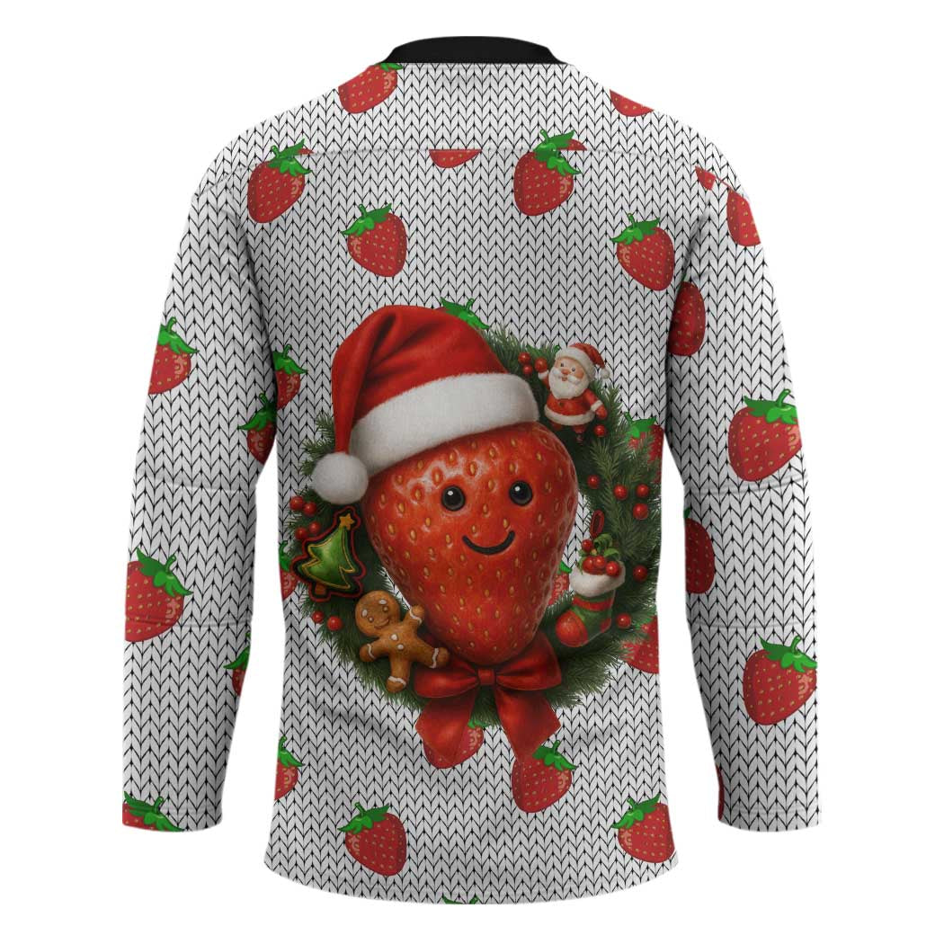 Berry ChristmasYall Christmas Hockey Jersey Xmas Holiday Patterns - Wonder Print Shop