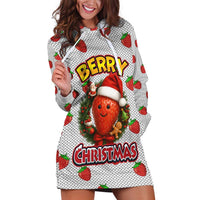Berry ChristmasYall Christmas Hoodie Dress Xmas Holiday Patterns - Wonder Print Shop