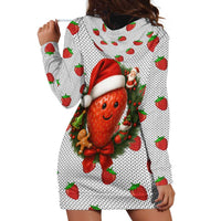 Berry ChristmasYall Christmas Hoodie Dress Xmas Holiday Patterns - Wonder Print Shop