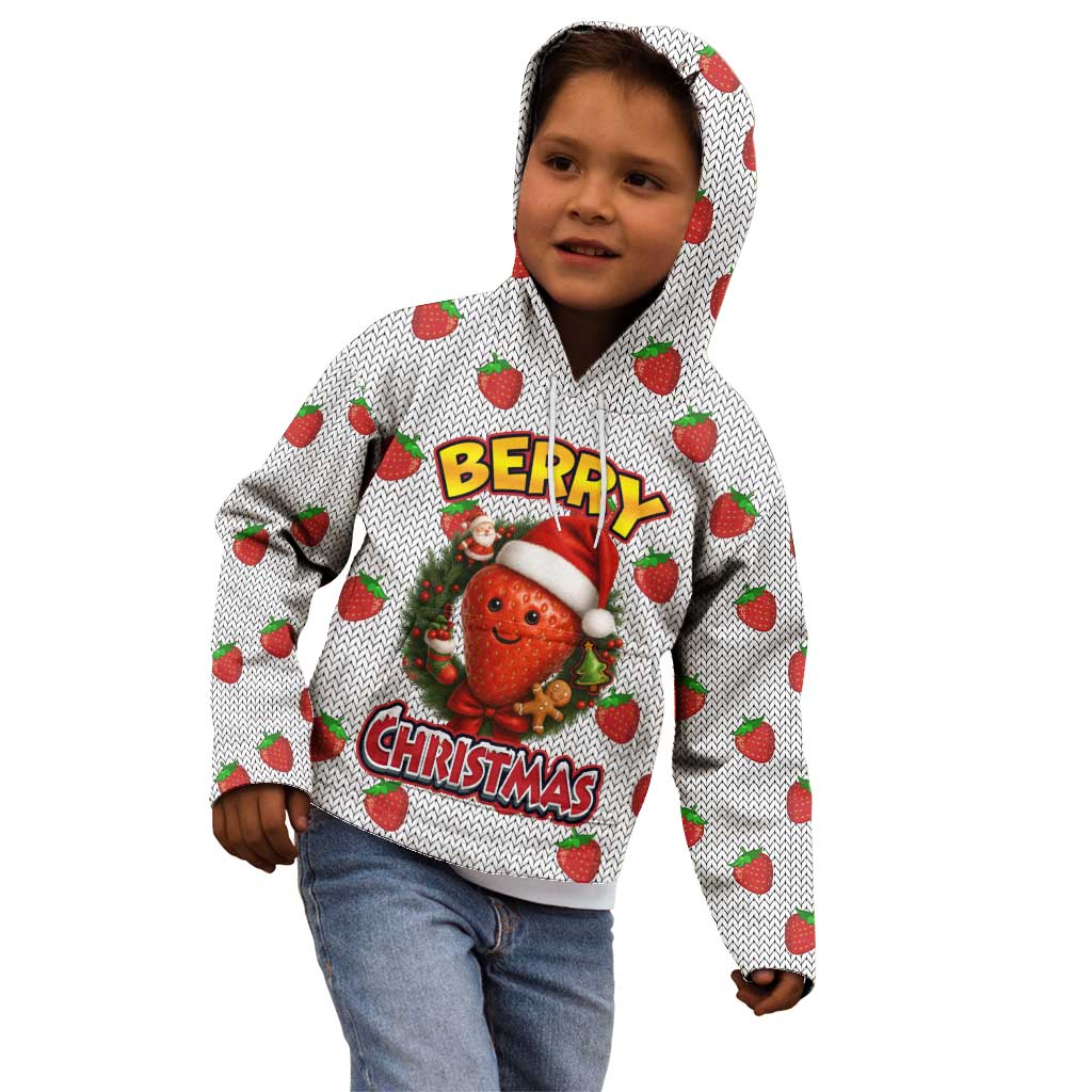Berry ChristmasYall Christmas Kid Hoodie Xmas Holiday Patterns - Wonder Print Shop