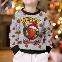 Berry ChristmasYall Christmas Kid Ugly Christmas Sweater Xmas Holiday Patterns - Wonder Print Shop