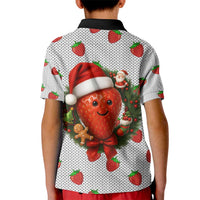 Berry ChristmasYall Christmas Kid Polo Shirt Xmas Holiday Patterns - Wonder Print Shop