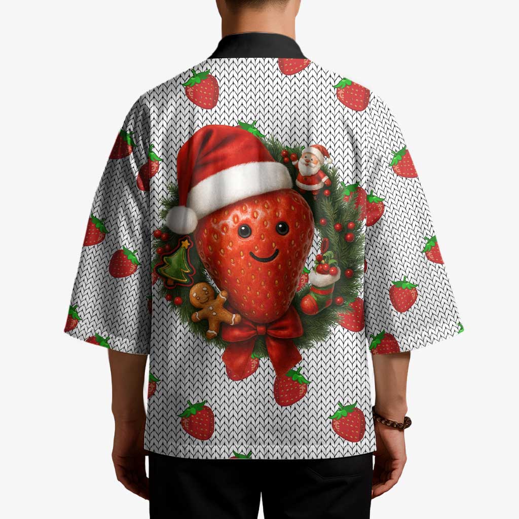 Berry ChristmasYall Christmas Kimono Xmas Holiday Patterns - Wonder Print Shop