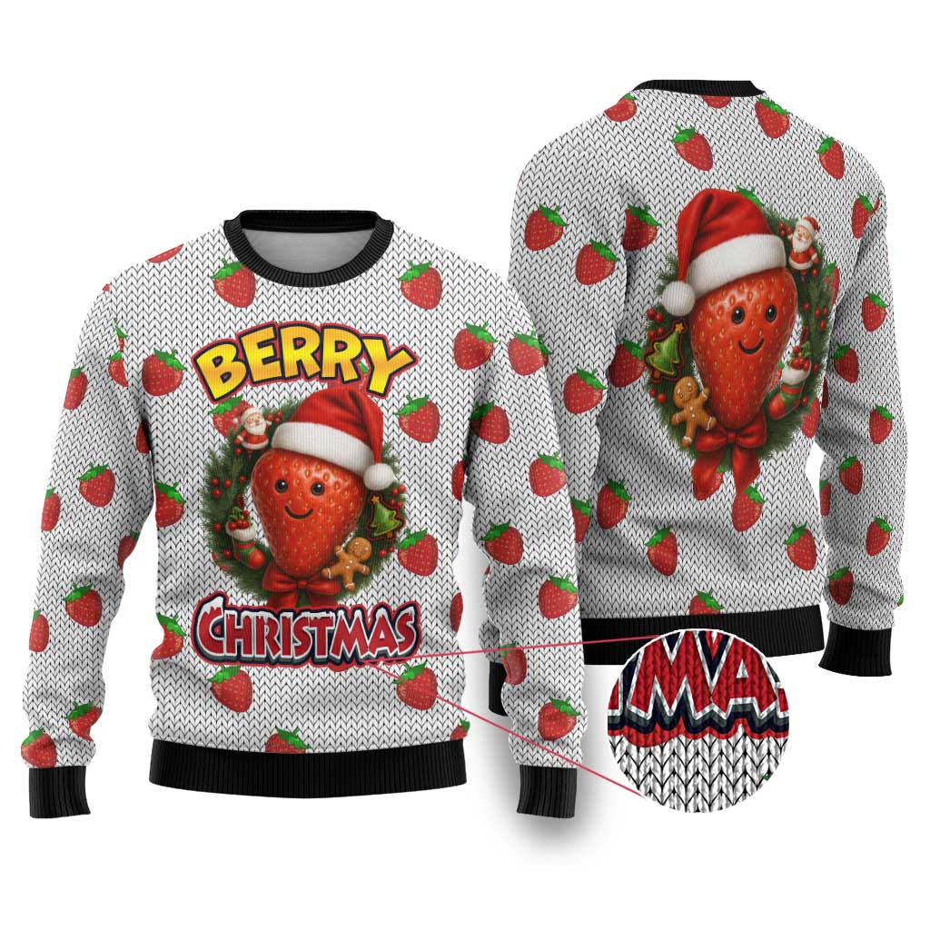 Berry ChristmasYall Christmas Ugly Christmas Sweater Xmas Holiday Patterns - Wonder Print Shop