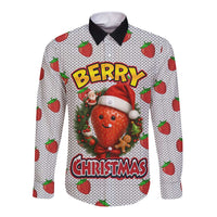Berry ChristmasYall Christmas Long Sleeve Button Shirt Xmas Holiday Patterns - Wonder Print Shop