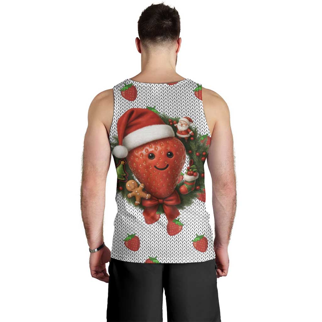 Berry ChristmasYall Christmas Men Tank Top Xmas Holiday Patterns - Wonder Print Shop