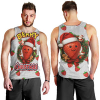Berry ChristmasYall Christmas Men Tank Top Xmas Holiday Patterns - Wonder Print Shop