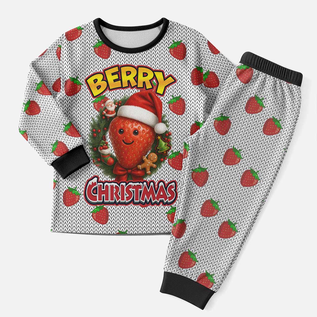 Berry ChristmasYall Christmas Pajama Set Xmas Holiday Patterns - Wonder Print Shop