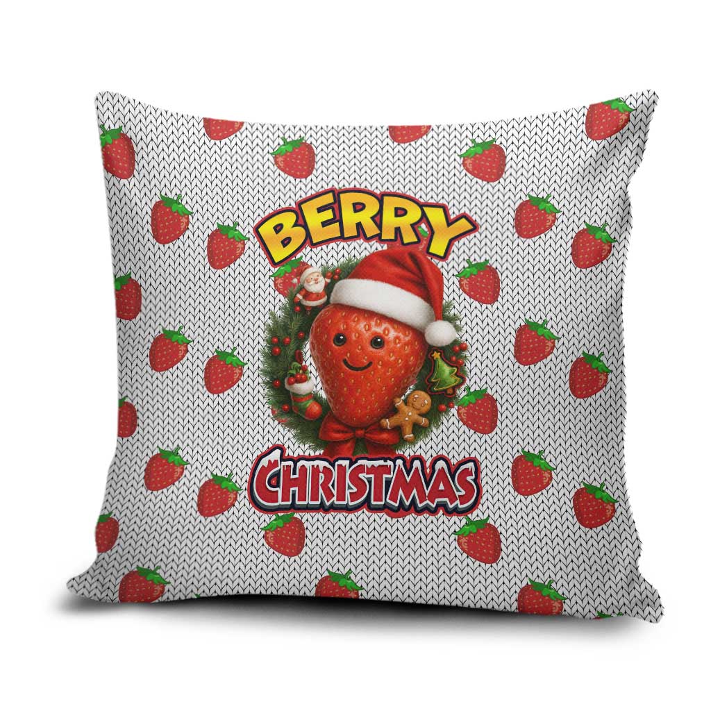 Berry ChristmasYall Christmas Pillow Cover Xmas Holiday Patterns - Wonder Print Shop