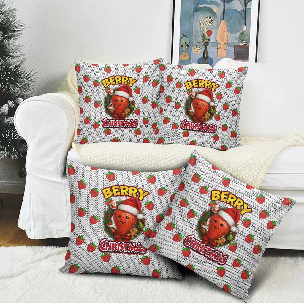 Berry ChristmasYall Christmas Pillow Cover Xmas Holiday Patterns - Wonder Print Shop