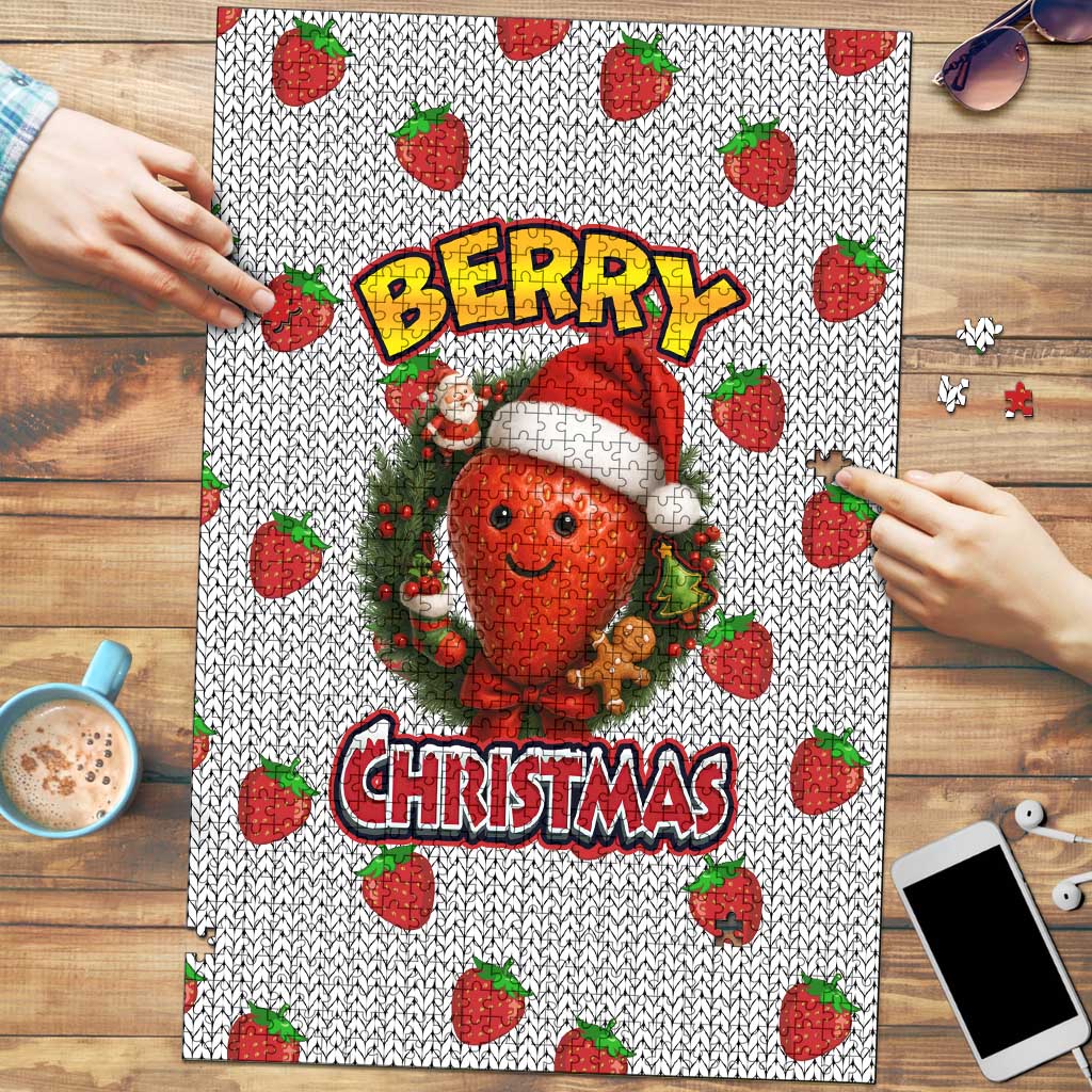 Berry ChristmasYall Christmas Puzzle Xmas Holiday Patterns - Wonder Print Shop