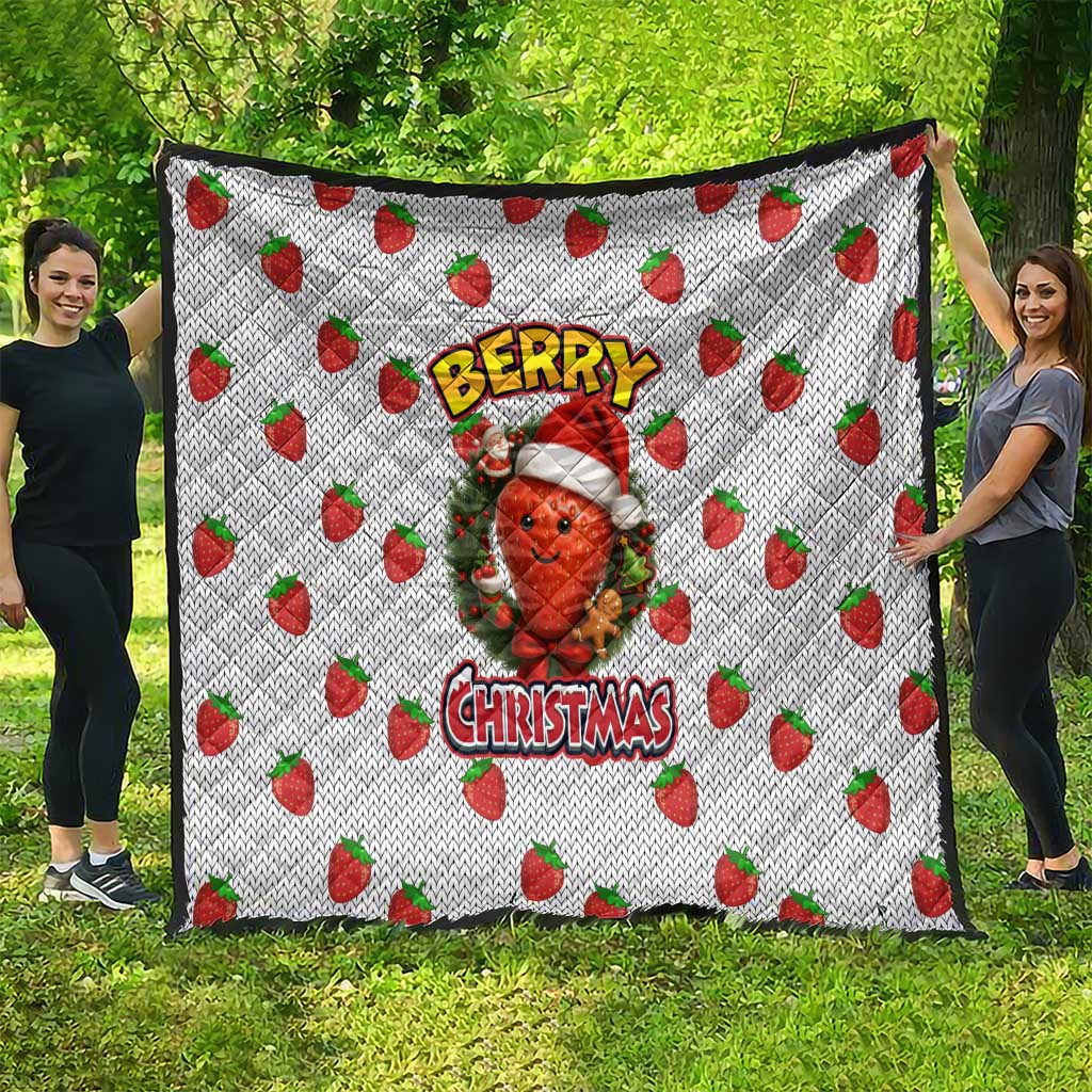 Berry ChristmasYall Christmas Quilt Xmas Holiday Patterns - Wonder Print Shop