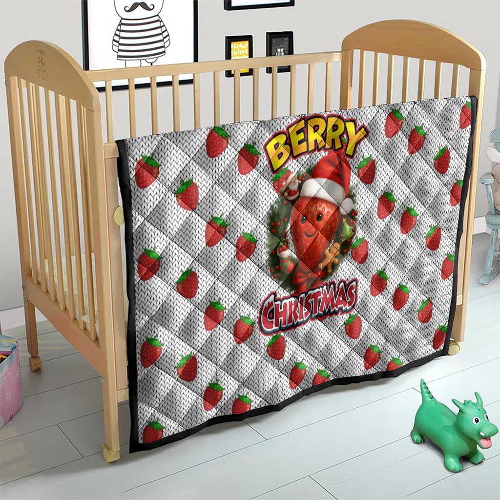 Berry ChristmasYall Christmas Quilt Xmas Holiday Patterns - Wonder Print Shop