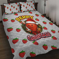 Berry ChristmasYall Christmas Quilt Bed Set Xmas Holiday Patterns - Wonder Print Shop