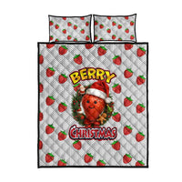 Berry ChristmasYall Christmas Quilt Bed Set Xmas Holiday Patterns - Wonder Print Shop